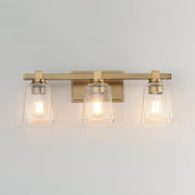 Maxim 21383CLNAB Cubos 3 Light Bath Vanity | Natural Aged Brass