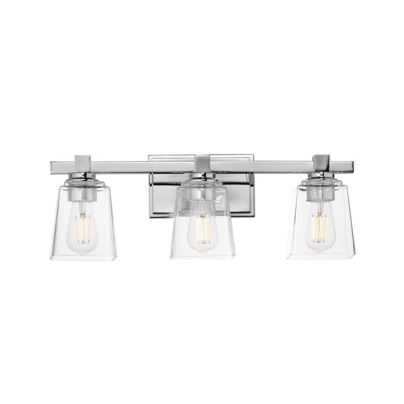 Maxim 21383CLPC Cubos 3 Light Bath Vanity | Polished Chrome