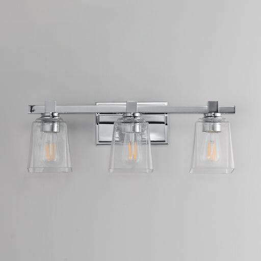 Maxim 21383CLPC Cubos 3 Light Bath Vanity | Polished Chrome