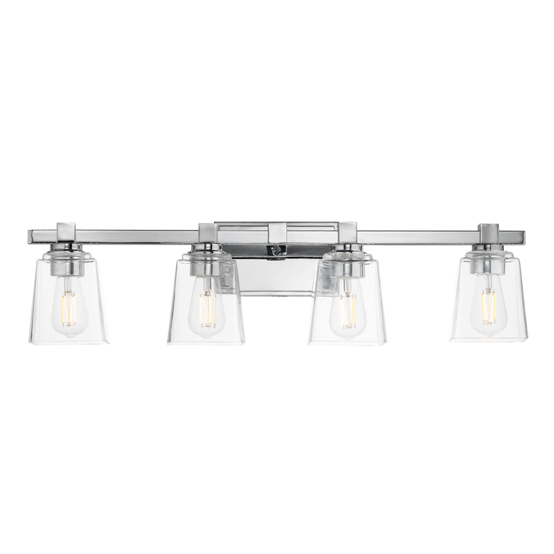 Maxim 21384CLPC Cubos 4 Light Bath Vanity | Polished Chrome