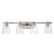 Maxim 21384CLSN Cubos 4 Light Bath Vanity | Satin Nickel