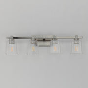 Maxim 21384CLSN Cubos 4 Light Bath Vanity | Satin Nickel
