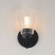 Maxim 21391CLBK Jackson Hole 1 Light Wall Sconce | Black