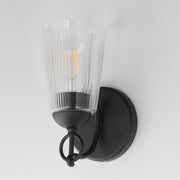 Maxim 21391CLBK Jackson Hole 1 Light Wall Sconce | Black