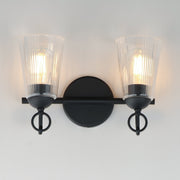 Maxim 21392CLBK Jackson Hole 2 Light Wall Sconce | Black