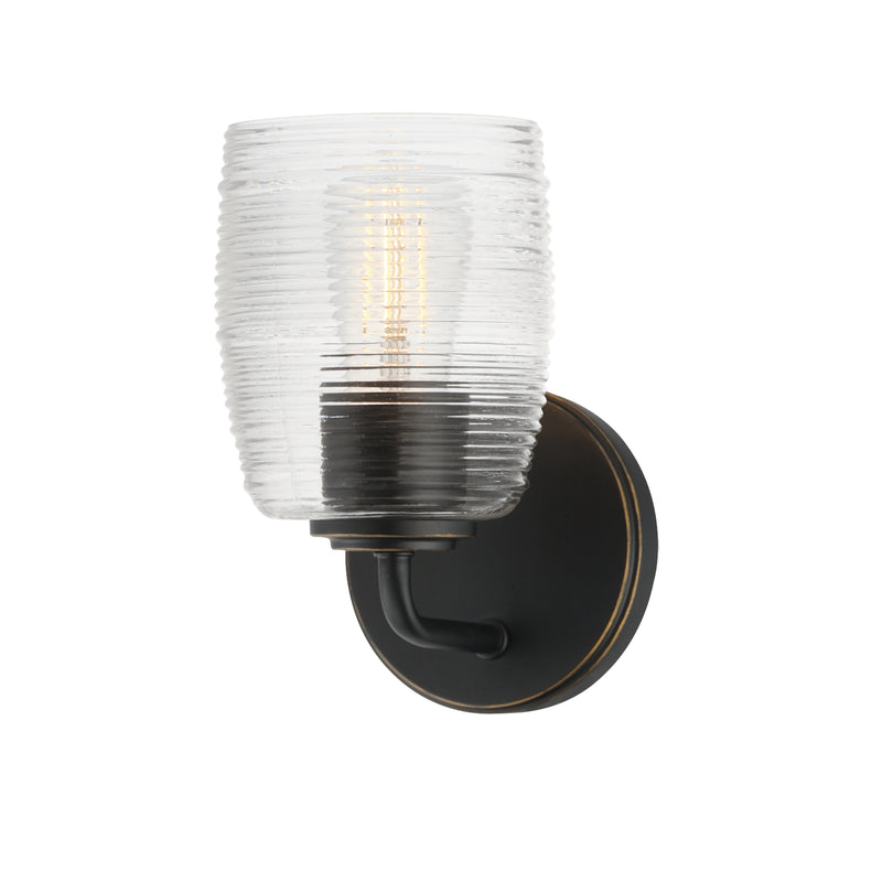 Maxim 21411CRKB Honey 1 Light Sconce | Kentucky Bronze