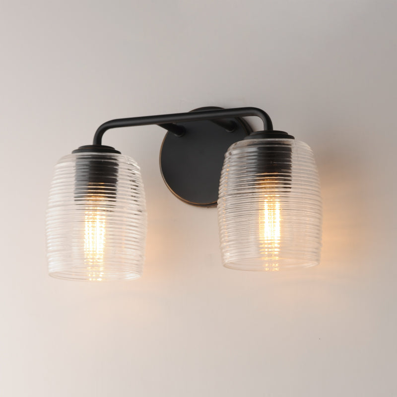 Maxim 21412CRKB Honey 2 Light Sconce | Kentucky Bronze