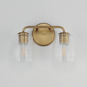 Maxim 21412CRNAB Honey 2 Light Sconce | Natural Aged Brass