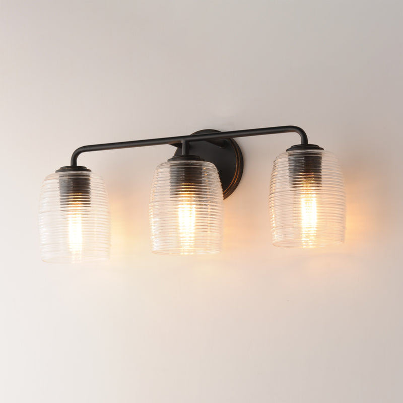 Maxim 21413CRKB Honey 3 Light Bath Vanity | Kentucky Bronze