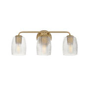 Maxim 21413CRNAB Honey 3 Light Bath Vanity | Natural Aged Brass