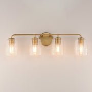 Maxim 21414CRNAB Honey 4 Light Bath Vanity | Natural Aged Brass