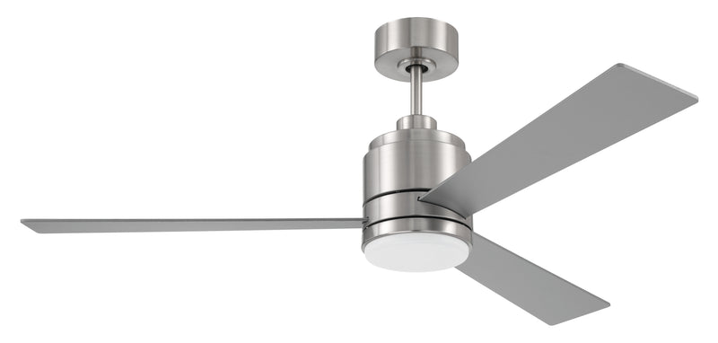 Craftmade MCY52BNK3 McCoy 3 Blade LED Ceiling Fan -Brushed Polished Nickel
