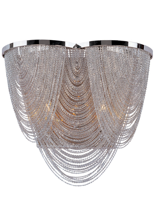 Maxim 21469NKPN Chantilly 2 Light Wall Sconce | Polished Nickel