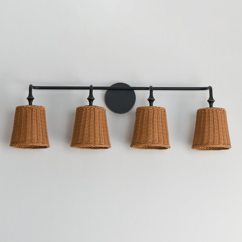 Maxim 21484NADBZ Baja 4 Light Bath Vanity | Dark Bronze