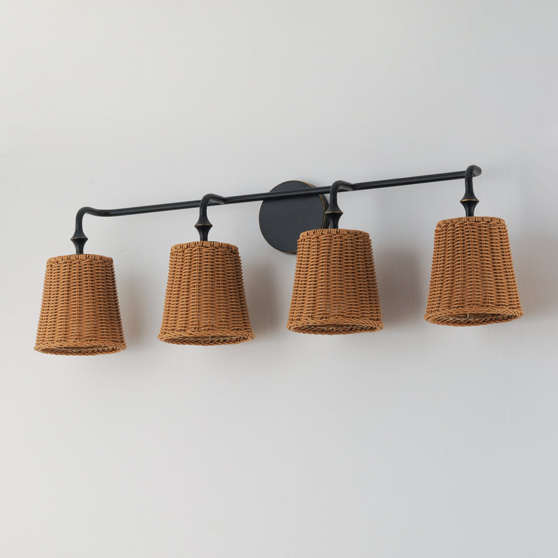 Maxim 21484NADBZ Baja 4 Light Bath Vanity | Dark Bronze