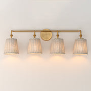Maxim 21484WWTNAB Baja 4 Light Bath Vanity | Natural Aged Brass