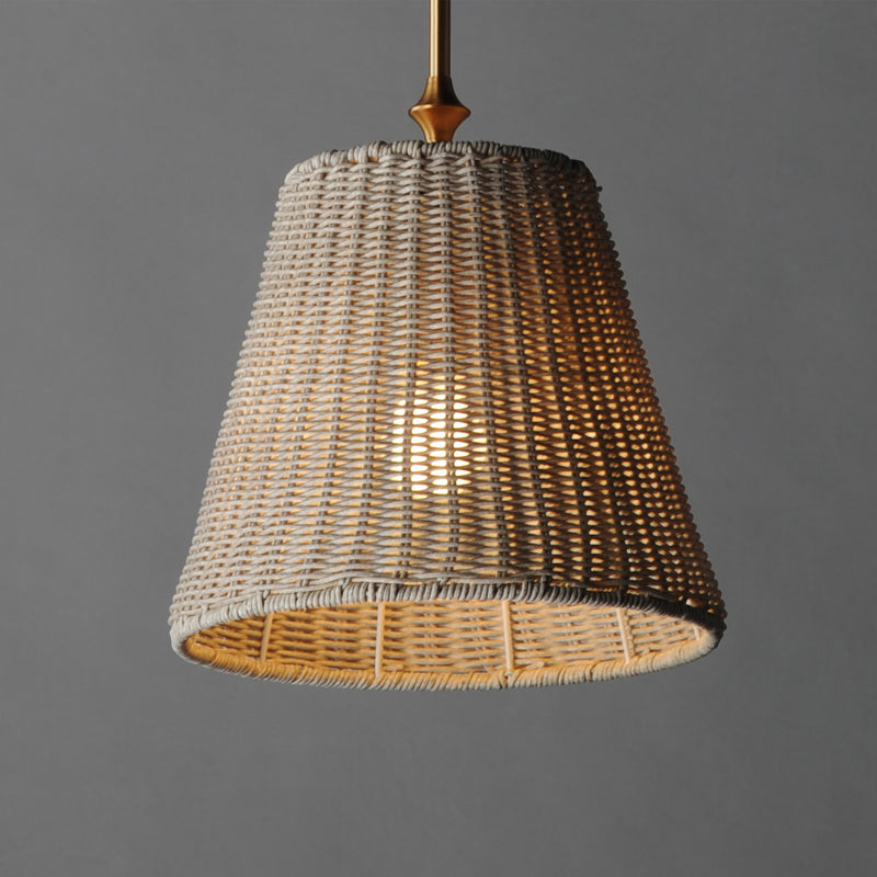 Maxim 21486WWTNAB Baja 12" Single Pendant | Natural Aged Brass
