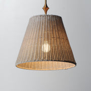 Maxim 21487WWTNAB Baja 16" Single Pendant | Natural Aged Brass