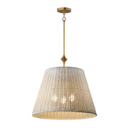 Maxim 21488WWTNAB Baja 24" Single Pendant | Natural Aged Brass