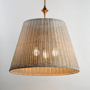 Maxim 21488WWTNAB Baja 24" Single Pendant | Natural Aged Brass