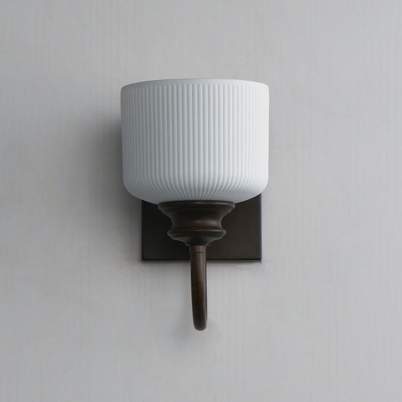 Maxim 21491WTOI Bisque 1 Light Wall Sconce | Oil Rubbed Bronze