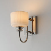 Maxim 21491WTPN Bisque 1 Light Wall Sconce | Polished Nickel