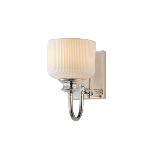 Maxim 21491WTPN Bisque 1 Light Wall Sconce | Polished Nickel