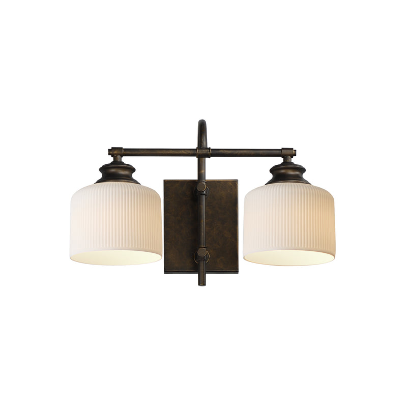 Maxim 21492WTOI Bisque 2 Light Wall Sconce | Oil Rubbed Bronze
