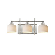 Maxim 21493WTPN Bisque 3 Light Bath Vanity | Polished Nickel