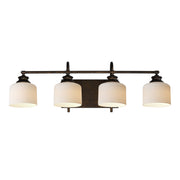 Maxim 21494WTOI Bisque 4 Light Bath Vanity | Oil Rubbed Bronze