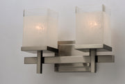 Maxim 2152LNSN Tetra 2 Light Bath Vanity | Satin Nickel