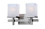Maxim 2152LNSN Tetra 2 Light Bath Vanity | Satin Nickel