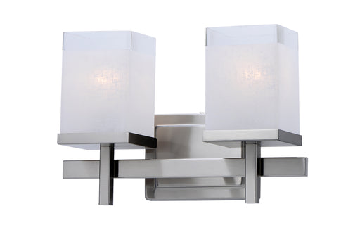 Maxim 2152LNSN Tetra 2 Light Bath Vanity | Satin Nickel