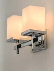 Maxim 2152SWPC Tetra 2 Light Bath Vanity | Polished Chrome