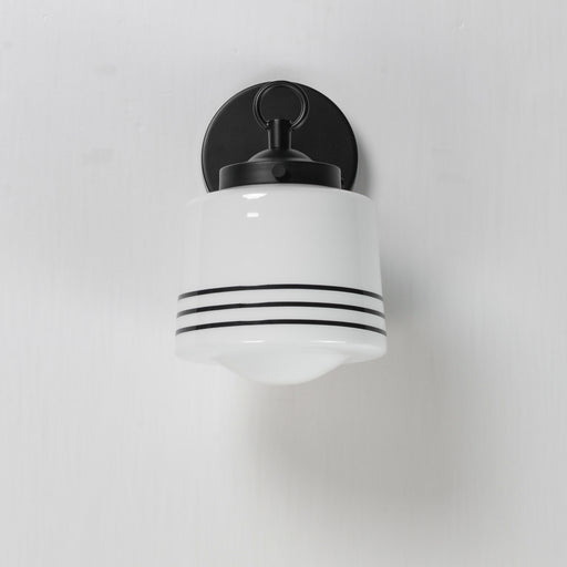 Maxim 21531WTBK Eureka 1 Light Wall Scone | Black