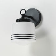 Maxim 21531WTBK Eureka 1 Light Wall Scone | Black