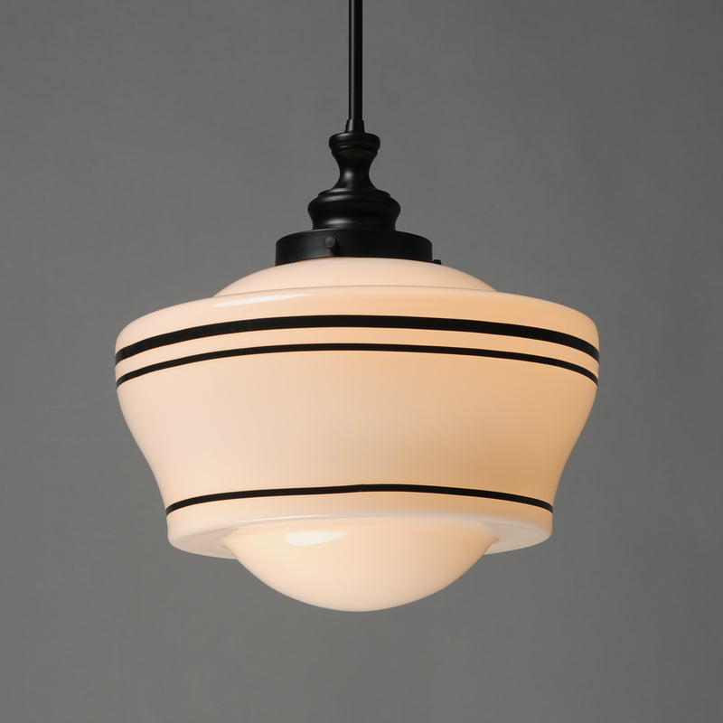 Maxim 21533WTBK Eureka 1 Light Pendant | Black