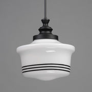 Maxim 21534WTBK Eureka 1 Light Pendant | Black
