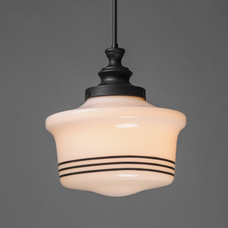 Maxim 21534WTBK Eureka 1 Light Pendant | Black