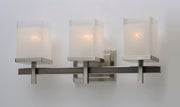 Maxim 2153LNSN Tetra 3 Light Bath Vanity | Satin Nickel