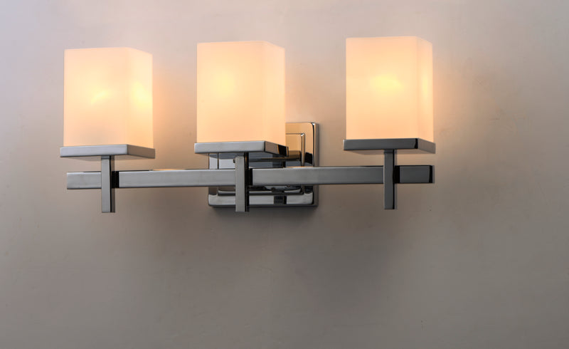 Maxim 2153SWPC Tetra 3 Light Bath Vanity | Polished Chrome