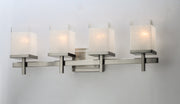 Maxim 2154LNSN Tetra 4 Light Bath Vanity | Satin Nickel