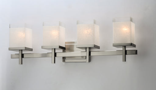 Maxim 2154LNSN Tetra 4 Light Bath Vanity | Satin Nickel