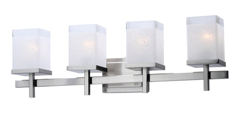 Maxim 2154LNSN Tetra 4 Light Bath Vanity | Satin Nickel