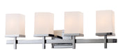 Maxim 2154SWPC Tetra 4 Light Bath Vanity | Polished Chrome