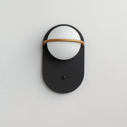 Maxim 21600SWBKGLD Revolve 1 Light LED Wall Sconce | Black / Gold