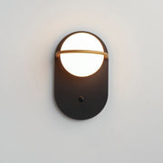 Maxim 21600SWBKGLD Revolve 1 Light LED Wall Sconce | Black / Gold