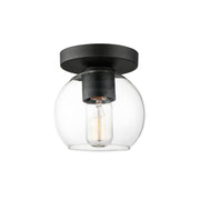 Maxim 21630CLBK Knox 1 Light Flush Mount | Black