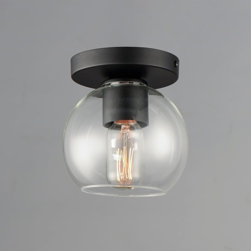 Maxim 21630CLBK Knox 1 Light Flush Mount | Black