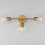 Maxim 21633CLNAB Knox 3 Light Bath Vanity Light | Natural Aged Brass